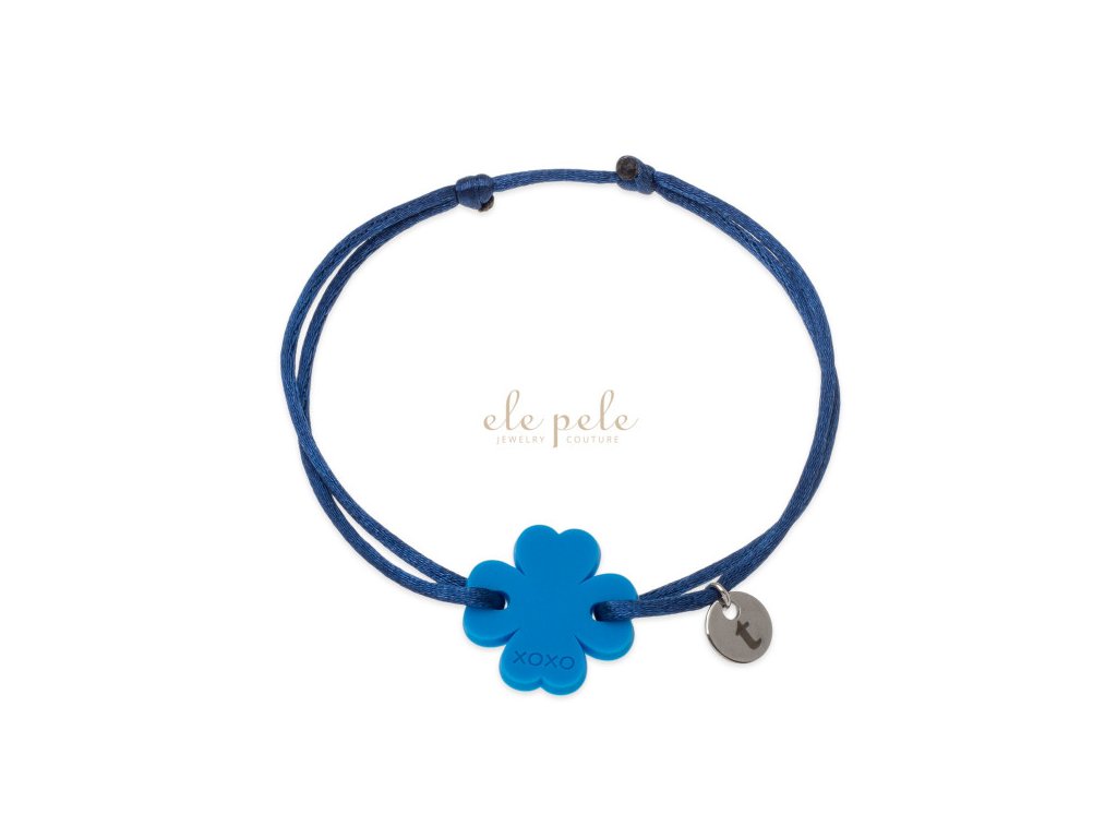 String bracelet XOXO Original Lucky me ANGEL BLUE Ele Pele