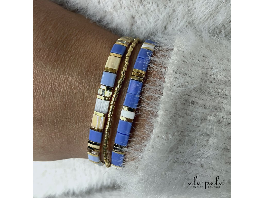 produktovky elepele trio perwinkle gold