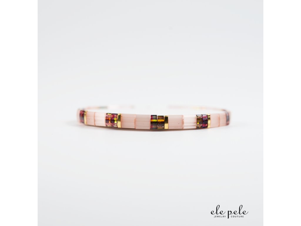 produktovky elepele naramek coral rrainbow