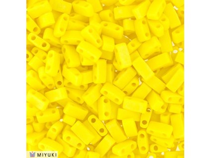 Beads MIYUKI HALF TILA 5x2,3mm shades of YELLOW