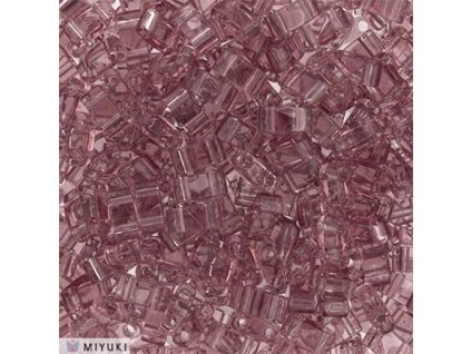 Korálky MIYUKI HALF TILA 5x2,3mm odstíny FIALOVÉ
