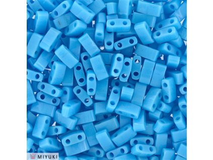 Beads MIYUKI HALF TILA 5x2,3mm shades of BLUE