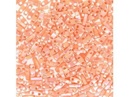 Beads MIYUKI QUARTER TILA 5x1,2mm shades of SALMON