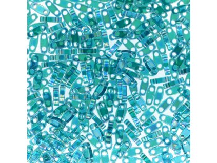 Beads MIYUKI QUARTER TILA 5x1,2mm shades of TURQUOISE