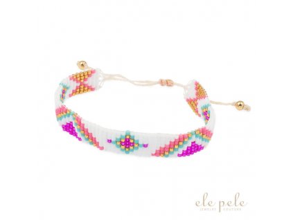 Miyuki woven bracelet Tessa