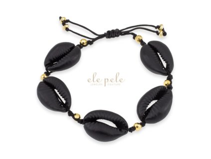 Shell bracelet Black