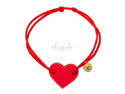 String bracelet XOXO Original Just love: RED