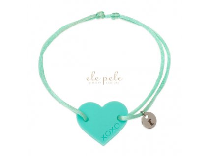 String bracelet XOXO Original Just love: TURQUOISE