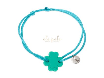 String bracelet XOXO Original Lucky me: GREEN