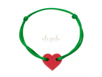 String bracelet for children XOXO Just love: RED