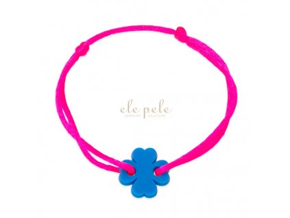 String bracelet for children XOXO Lucky me: ANGEL BLUE