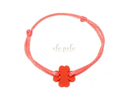 String bracelet for children XOXO Lucky me: ORANGE
