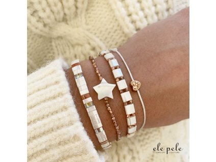 set of bracelets Rose star