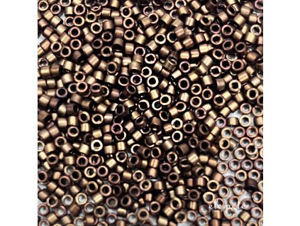 Beads Miyuki Delica 2x2 mm shades of BROWN