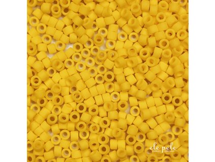 Beads Miyuki Delica 2x2 mm shades of YELLOW