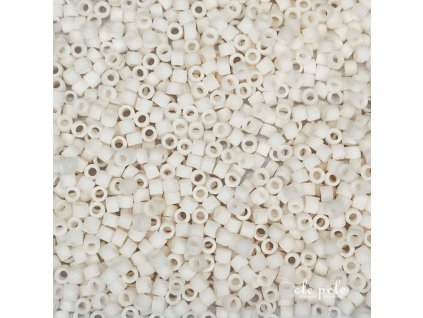 Beads Miyuki Delica 2x2 mm shades of WHITE