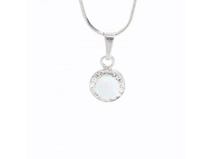 Necklace Ag925/1000 Opal