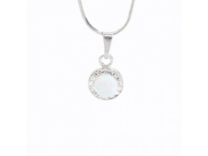 Necklace Ag925/1000 Opal