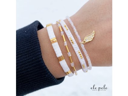 Ele pele white gold wing