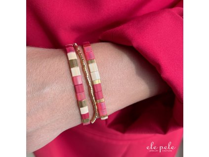 elepele trio set red gold na ruce