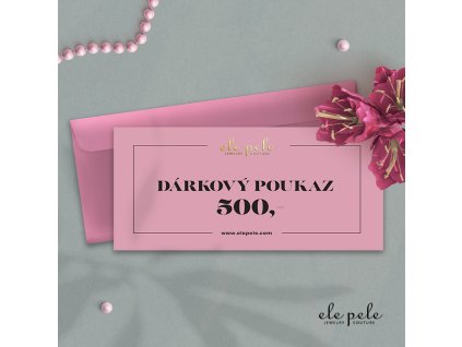 EP darkovy poukaz new 500 PINK