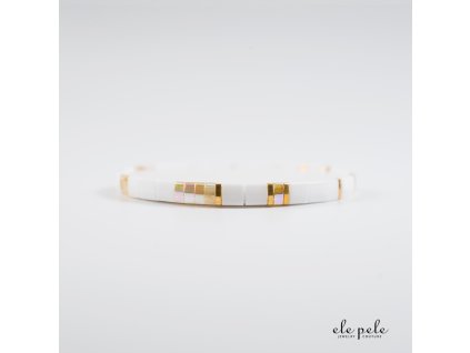 EP produktovka naramek FUNNY SPRING white gold V1