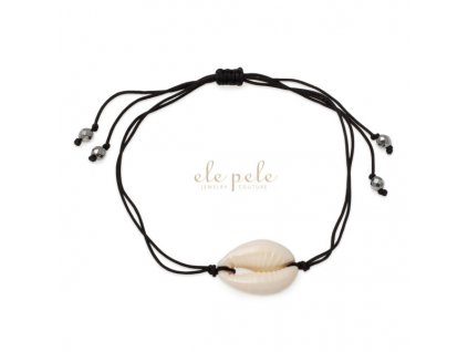 Ankle bracelet with seashell