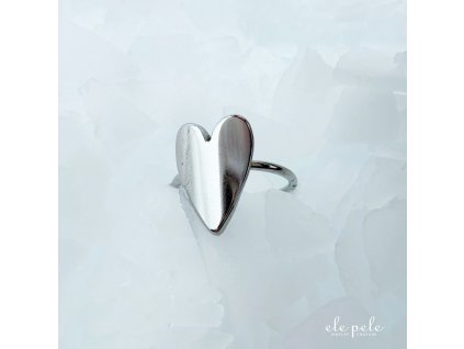 EP prstynek silver heart