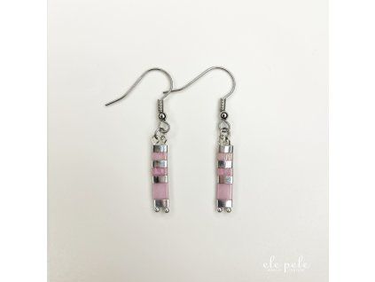 Miyuki Opal Pink Earrings