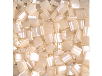 MIYUKI TILA beads 5x5 mm shades of CREAM