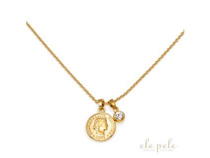 Steel Necklace – Coin