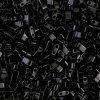 Beads MIYUKI HALF TILA 5x2,3mm shades of BLACK