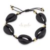 Shell bracelet Black