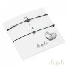 Couple string bracelet set Irresistible