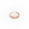 Prsten Ag925/1000  Love Swarovski Rose Gold