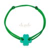 String bracelet for children XOXO Lucky me: GREEN