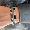 Set of Miyuki bracelets Trio - Black