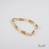 Miyuki elastic bracelet - Funny spring beige gold