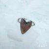 EP prstynek silver heart pearl