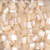 MIYUKI TILA beads 5x5 mm shades of CREAM