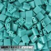 MIYUKI TILA beads 5x5 mm shades of TURQUOISE