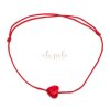 String bracelet Swarovski Heart