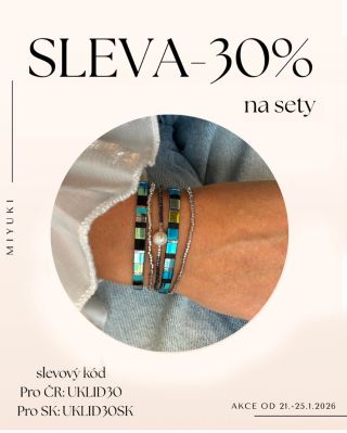 Milujeme nové kolekce 😍 A ještě víc, když jim můžeme udělat místo 😄 🧹 Proto uklízíme sklad – a vy z toho máte −30 % na...