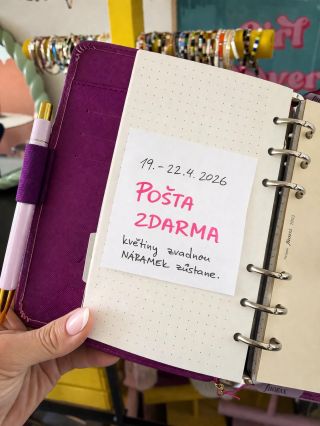 Ode dneška je POŠTA NA NÁS📦🔥. Akce platí od 19-22.4.2026. Slevový kód: Pro ČR: POSTAFREE Pro SK: POSTAFREESK Minimální...