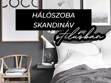 Hűvös skandináv inspiráció: skandináv hálószoba 5 lépésben