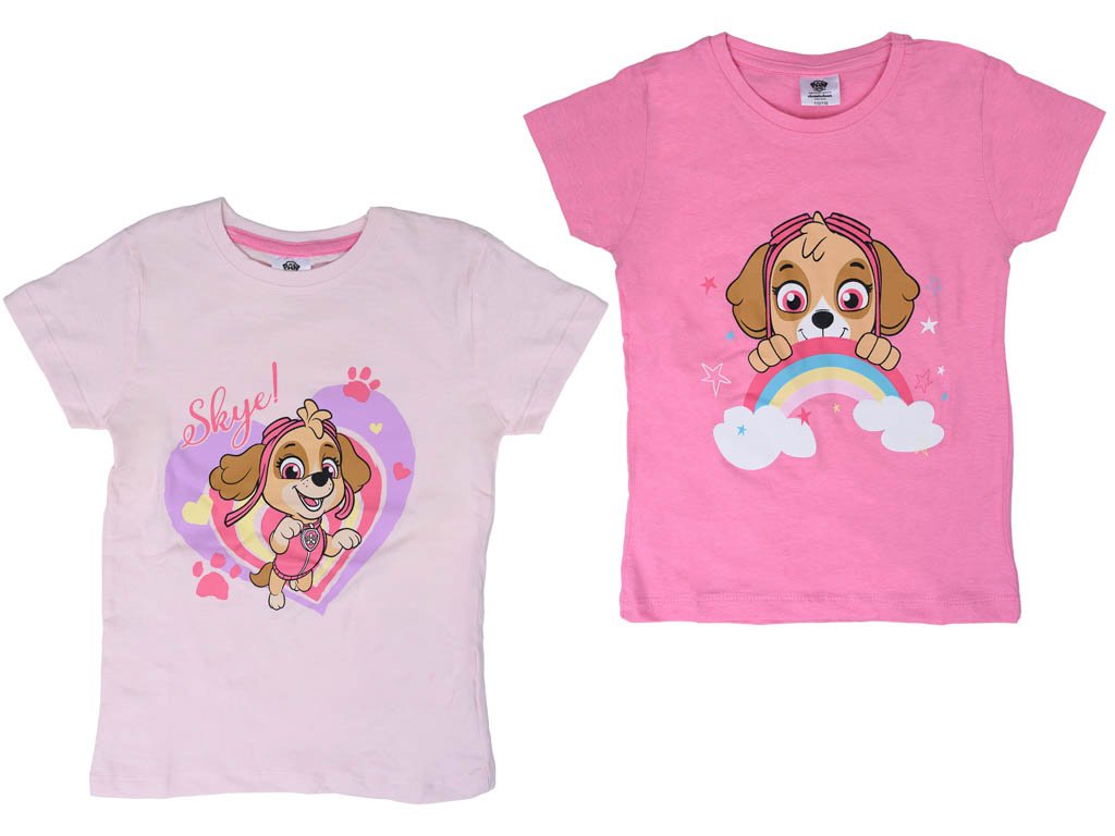 MANCS ŐRJÁRAT gyerek póló 2 db rózsaszín/világos rózsaszín - méret 110 - 116