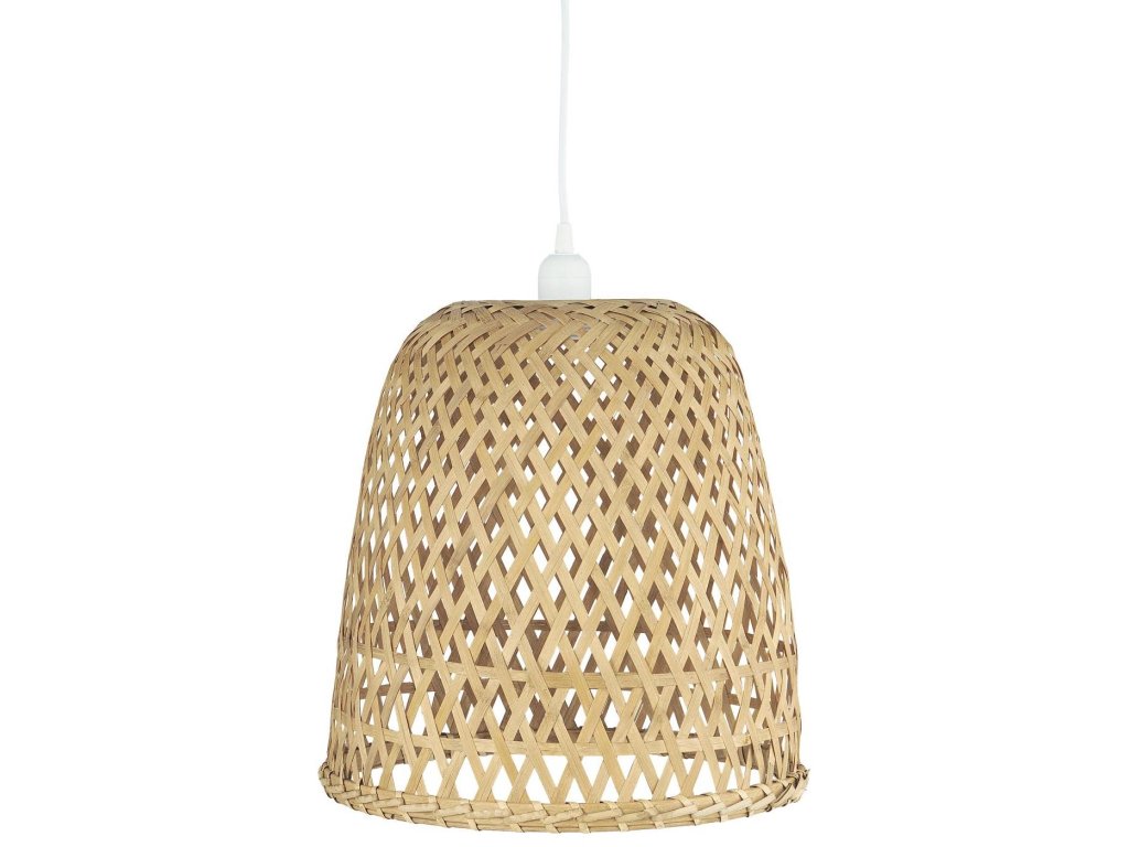 45666 zavesna bambusova lampa bamboo braid cord l 170 cm