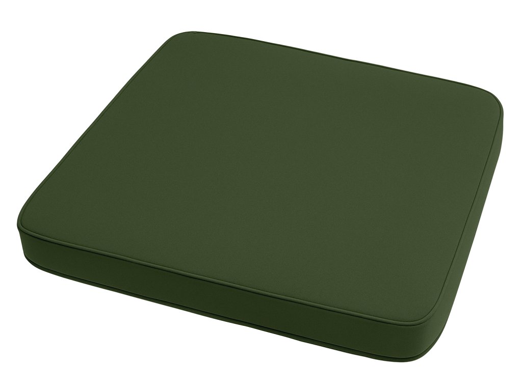Venkovní podsedák VIREON 44x45 cm olivově zelený na židli