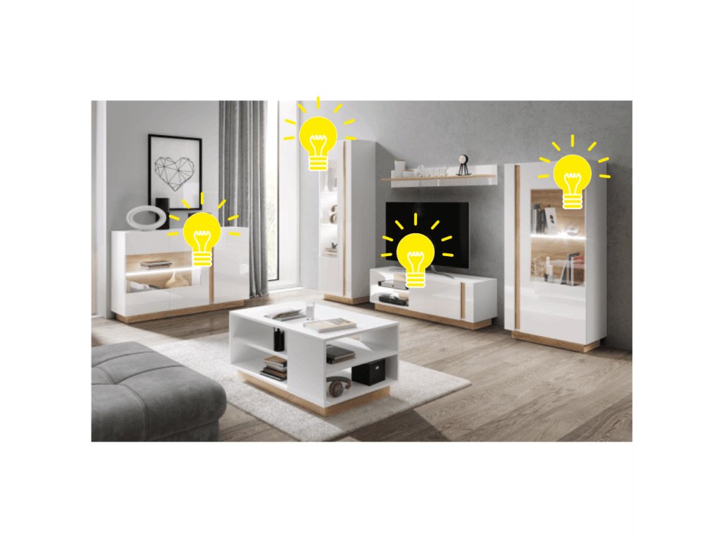 56379 1 bodove led osvetleni city