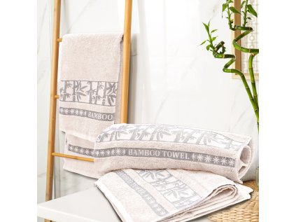 02 zebrik rucniky bamboo kremovy3 koupelna
